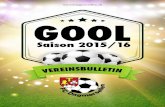 GOOL Vereinsbulletin FC Dagmersellen 2015/2016