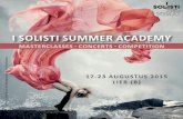 I Solisti Summer Academy [NL]