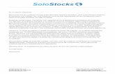 Solostocks dossier sector maquinaria