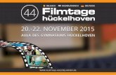 Programmaboekje Filmdagen Hückelhoven 2015