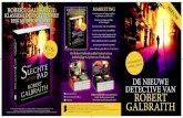 De nieuwe detective van Robert Galbraith