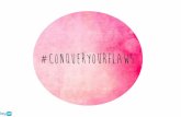 Digital Storytelling - #conqueryourflaws