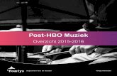 Post HBO cursussen muziek 2015 2016