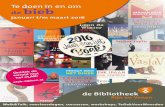 Activiteitenkalender januari, februari en maart 2016 de Bibliotheek Rijn en Venen