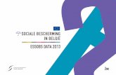 Sociale Bescherming in België: ESSOBS data voor België 2013