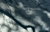 Portfolio Hanne Korsnes