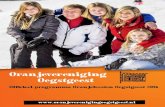 Oranjevereniging Oegstgeest programmaboekje editie 2016