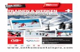 Trainen & Werken in de Zwitserse Alpen / 2016-2017