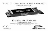 Led dmx control screw nl