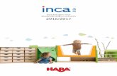 Inca HABA catalogus 2016-2017