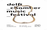 Brochure Delft Chamber Music Festival 2016