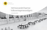 Brochure Huis van de Vlaamse Volksvertegenwoordigers