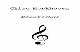 Zangboekje - Chiro Morkhoven