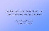 Prof. Frank Buntinx