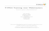 TYPO3 Training voor Webmasters.......1