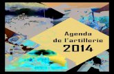 Agenda de l'artillerie 2014