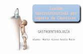 Lesión Gastrointestinal por Ingesta de Caústicos