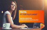 eFulfilment & Logistics - Marayam Boonstra, PostNL