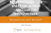 Alex Thissen (Xpirit) - Een verschuiving in architectuur: op weg naar microservices