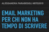 Alessandra Farabegoli | BTO 2015 | email marketing