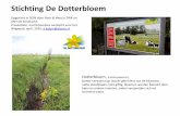 Presentatie over St. Dotterbloem, Wilgepad, voor de vereniging Groei en Bloei Roden e.o., 7 april 2016 a