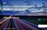 Informatievoorziening met BIM als basis voor assetmanagement - Niels Reyngoud - Provincie Gelderland - Relatics Klantendag 2016