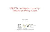 UNESCO, heritage and poverty: towards an ethics of care | Marc Jacobs