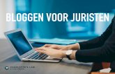 Bloggen voor Juristen