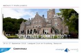 Presentatie Strategie Summit CIO 2016