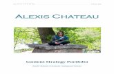 Alexis Chateau – Portfolio