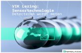 Sensortechnologie detecteren wordt meten (NL)
