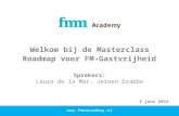 FMM Masterclass FM Gastvrijheid 5 juni 2014