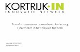 Kortrijk in 20151127 transformeren om te overleven in de zorg van herck pieter
