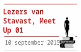 Lezers van Stavast Meet Up 01, 10 september 2015
