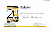 Alphorm.com win dev-20-avance-ss