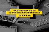 Nationale Stagemonitor 2016, initiatief StudentenBureau