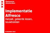 Alfresco Day BeNelux: Customer Success Showcase - Gemeente Amsterdam
