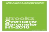 Brookz Overname Barometer H1-2016