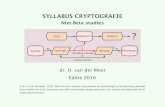 Syllabus Cryptografie Niet-beta studies