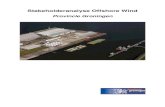 Stakeholderanalyse Offshore Wind provincie Groningen