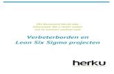 'Verbeterborden en Lean Six Sigma projecten' (pdf)