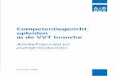 brochure 'Competentiegericht opleiden in de VVT branche'