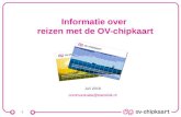 De OV-chipkaart - Uitleg OV-Chipkaart