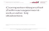 Competentieprofiel Zelfmanagement- educatie bij diabetes