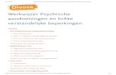 Divosa_Werkwijzer Psychische aandoeningen en lichte ...