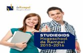 STUDIEGIDS Hogeschool de Kempel 2015-2016