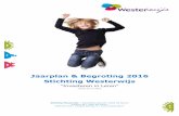 Jaarplan & Begroting 2016 Stichting Westerwijs
