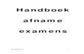 Handboek afname examens