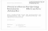Beschrijven van processen binnen Heracles Almelo