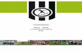 Voetbalplan 2014 - 2016 voetbalvereniging SJC